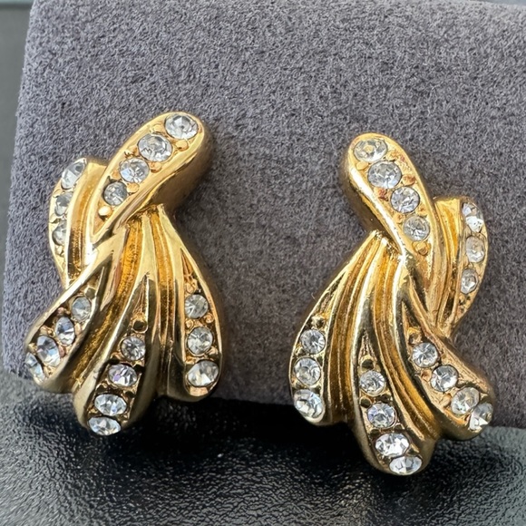 Dior earrings 18k gold plated - Picture 3 of 5